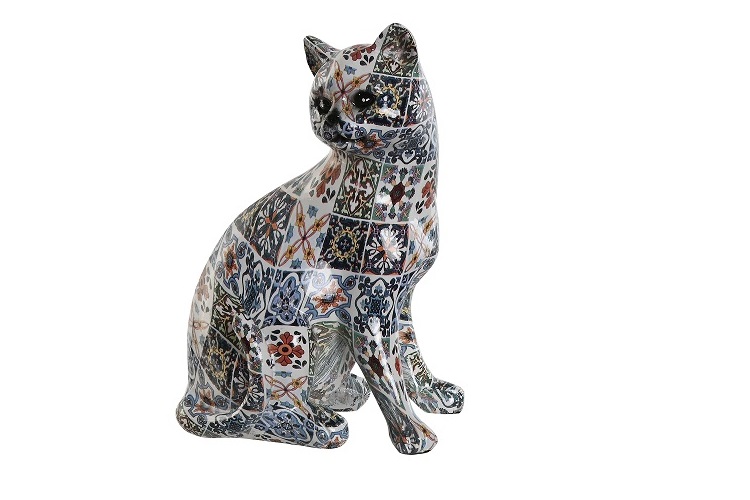 FIGURA RESINA 11X10X16 GATO
